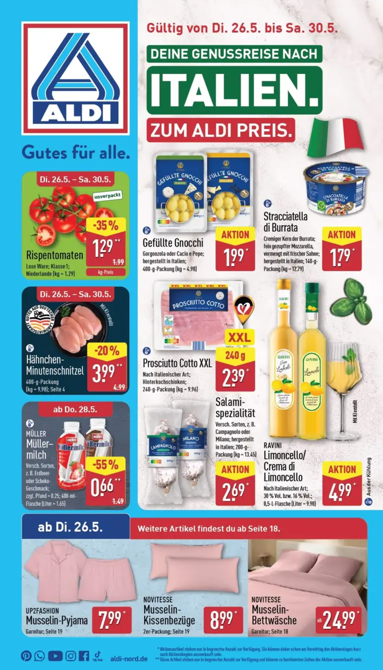 Aldi Nord Prospekt ab 26.05.2026