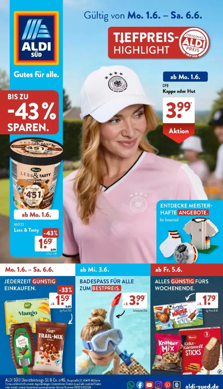 Aldi Süd Prospekt ab 01.06.2026