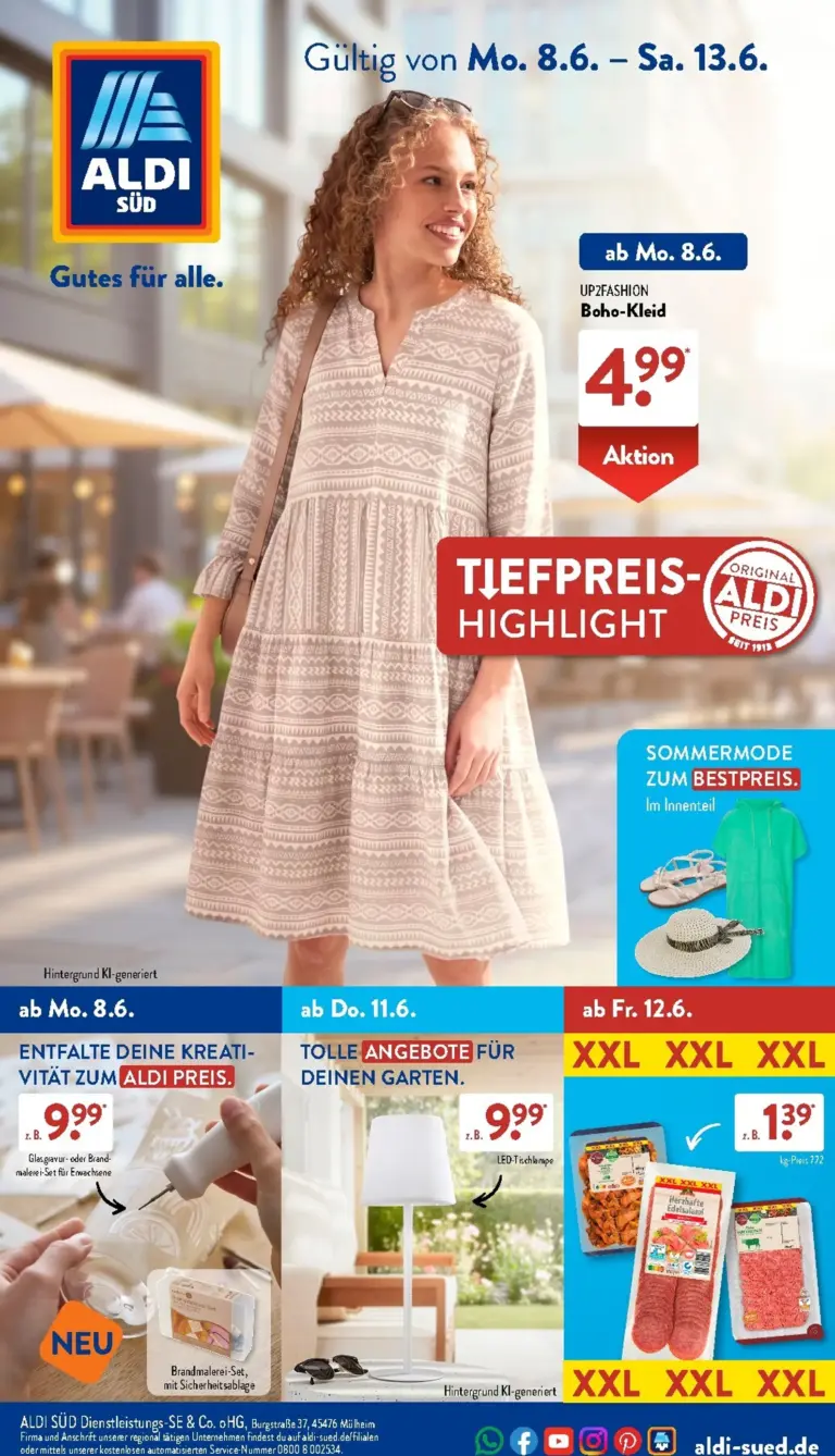 Aldi Süd Prospekt ab 08.06.2026