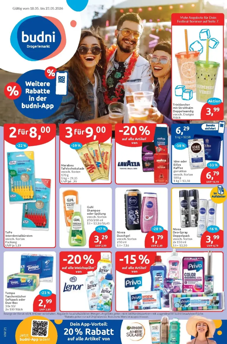 Budni Prospekt ab 18.05.2026
