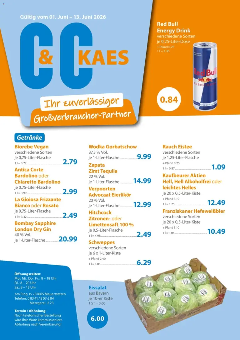 C&C Prospekt ab 01.06.2026