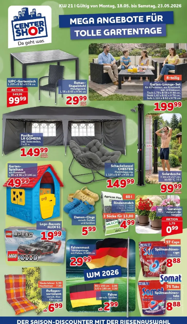 Centershop Prospekt ab 18.05.2026