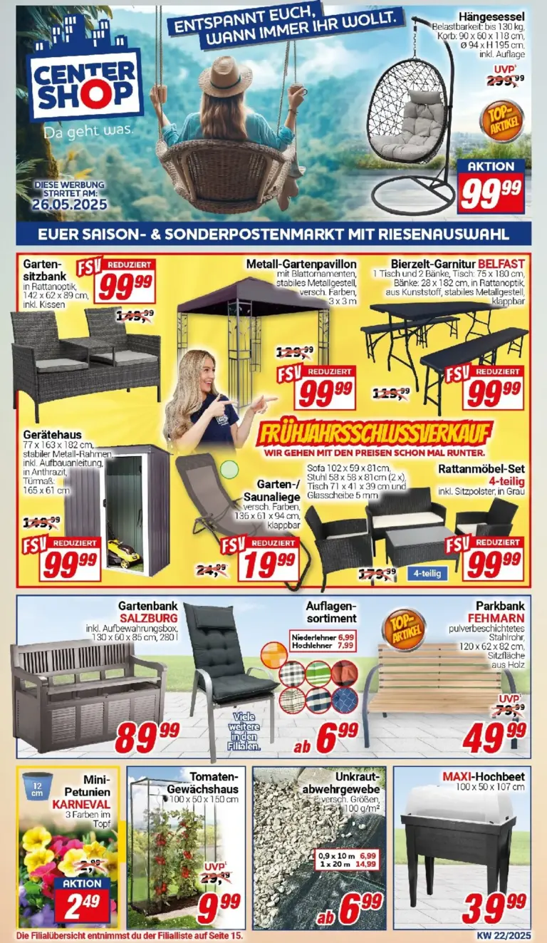 Centershop Prospekt ab 26.05.2026