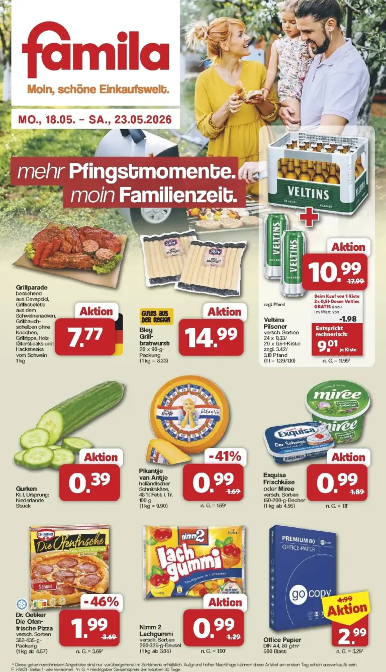 Famila Nordwest Prospekt ab 18.05.2026