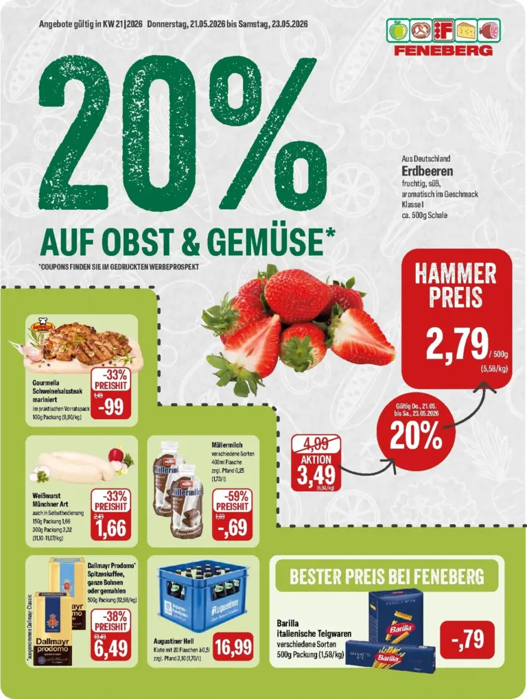Feneberg Prospekt ab 21.05.2026