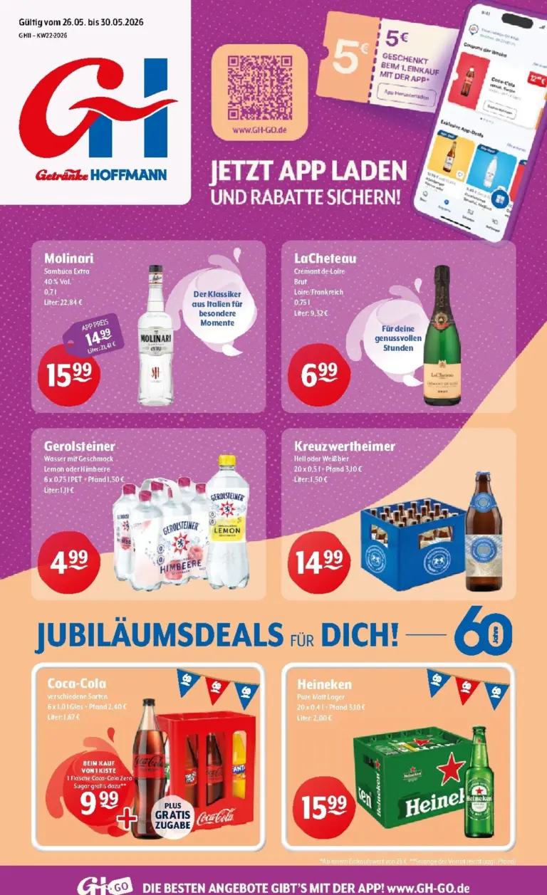 Getränke Hoffmann Prospekt ab 26.05.2026