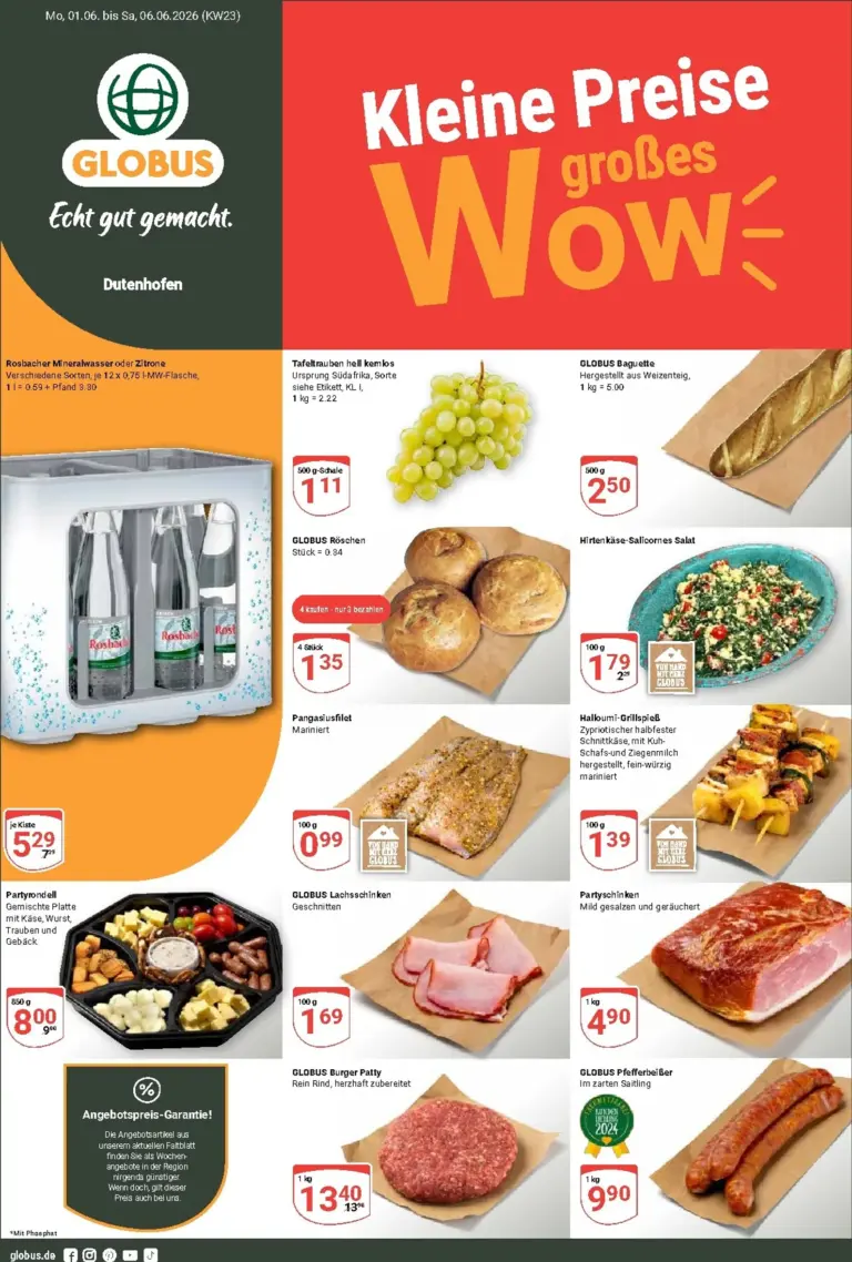 Globus Prospekt ab 01.06.2026