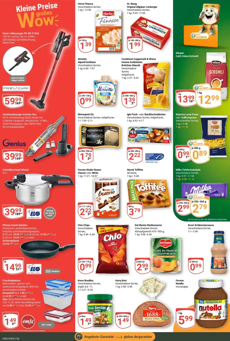 Globus Prospekt ab 18.05.2026