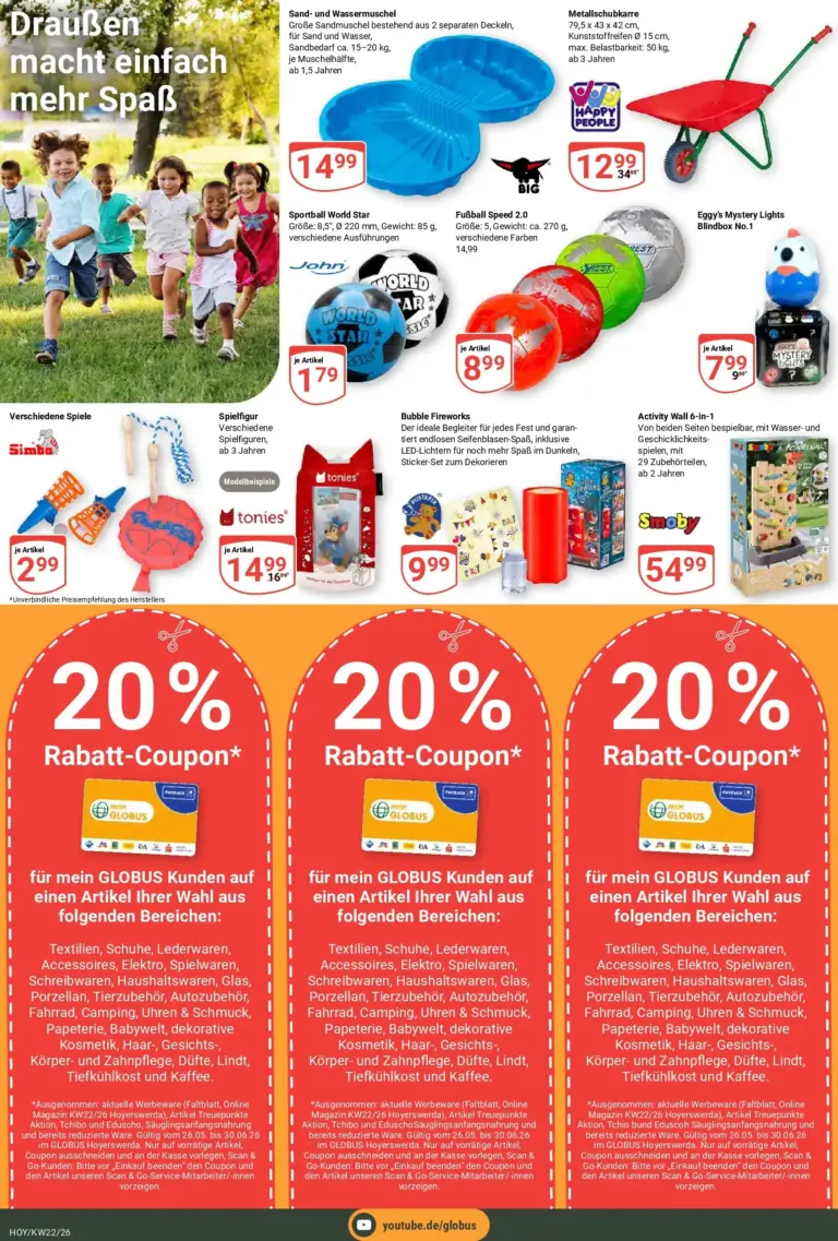 Globus Prospekt ab 26.05.2026