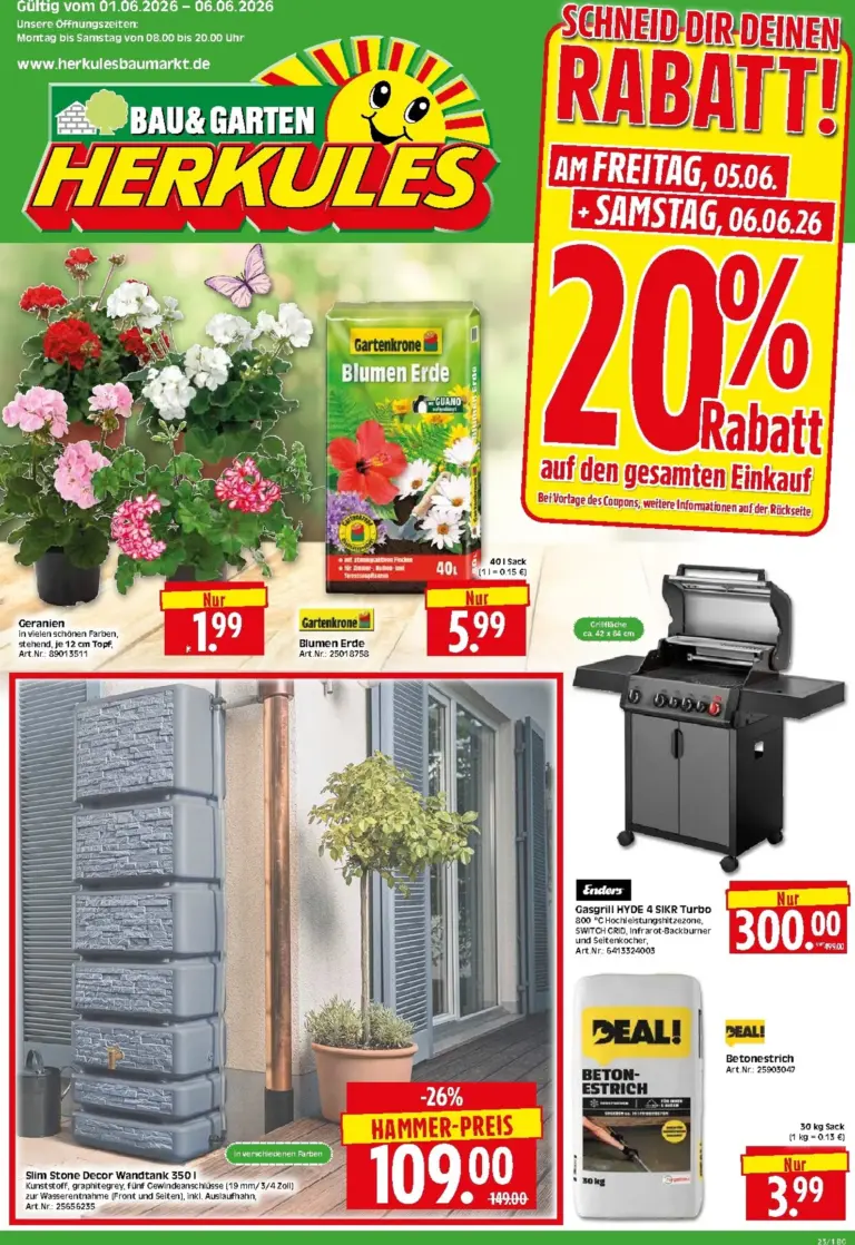 Herkules Prospekt ab 01.06.2026