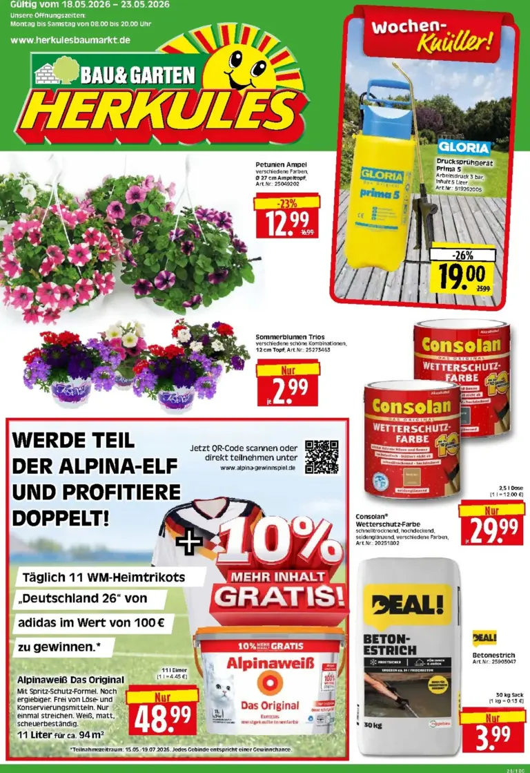 Herkules Prospekt ab 18.05.2026