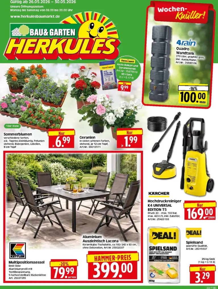 Herkules Prospekt ab 26.05.2026