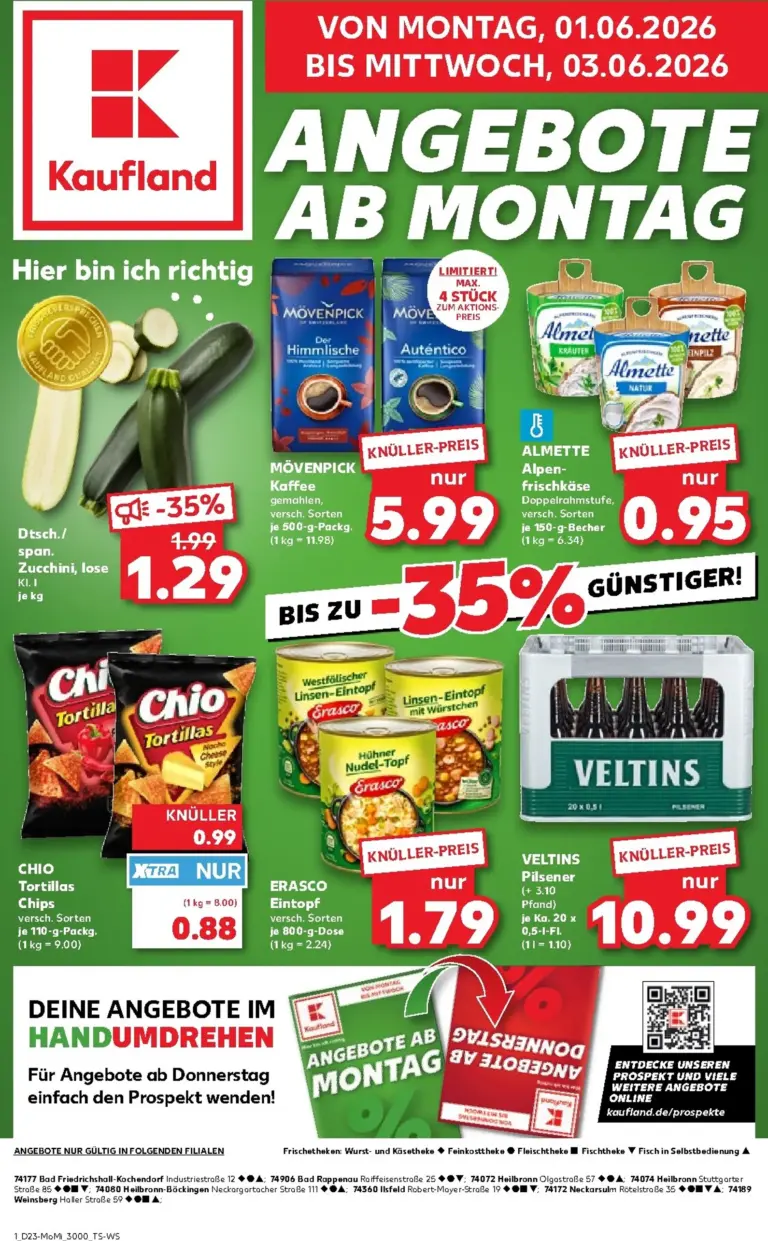 Kaufland Prospekt ab 01.06.2026