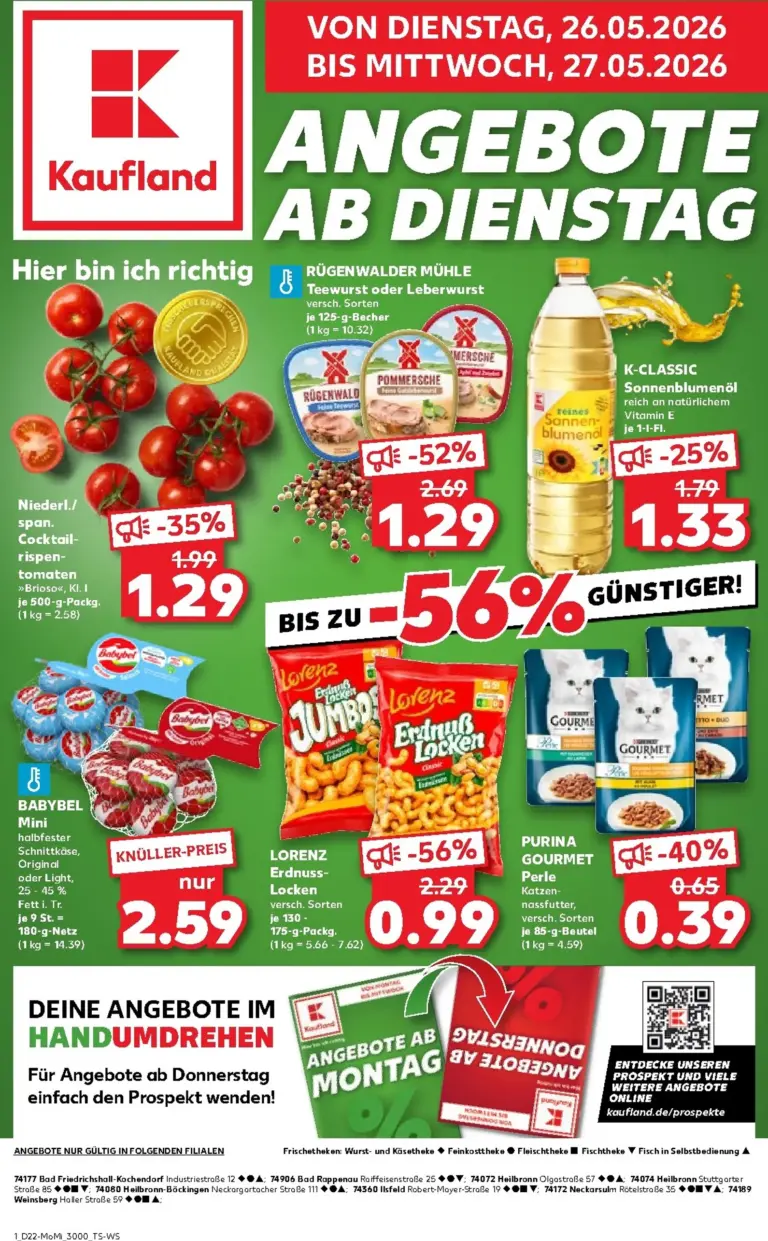 Kaufland Prospekt ab 26.05.2026