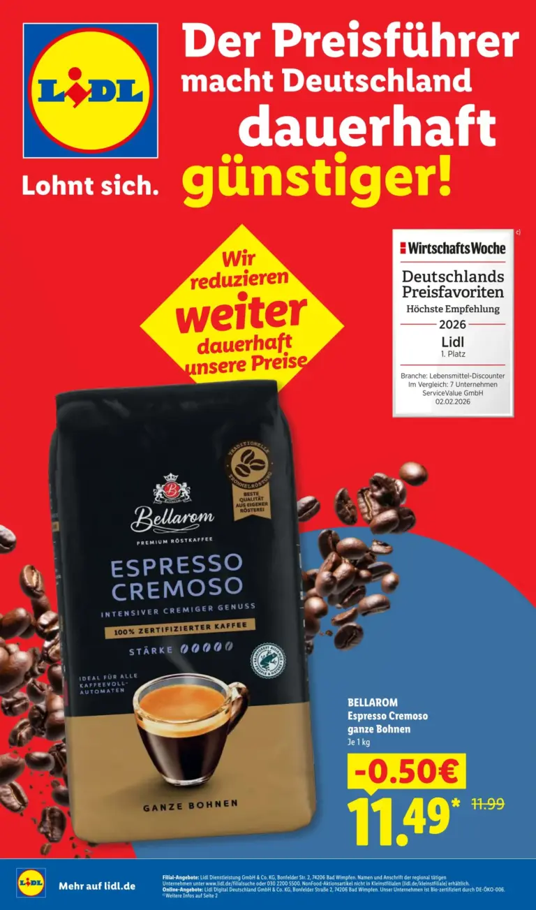 LIDL Prospekt ab 01.04.2026