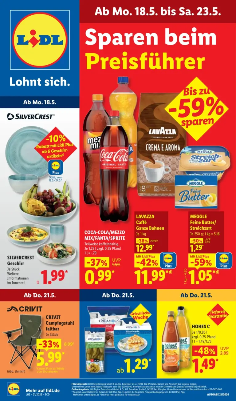 LIDL Prospekt ab 18.05.2026