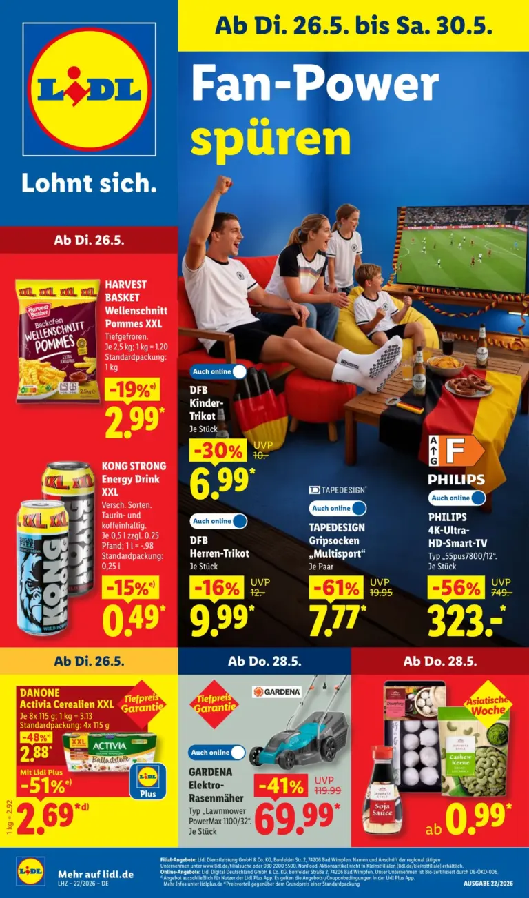 LIDL Prospekt ab 26.05.2026