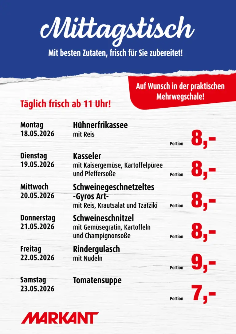 Markant Prospekt ab 18.05.2026