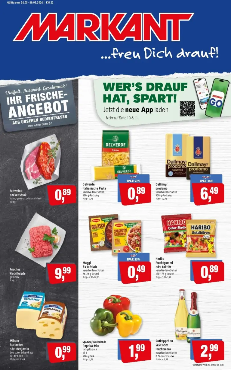 Markant Prospekt ab 26.05.2026