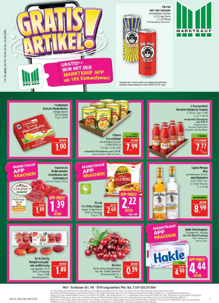 Marktkauf Prospekt ab 01.06.2026