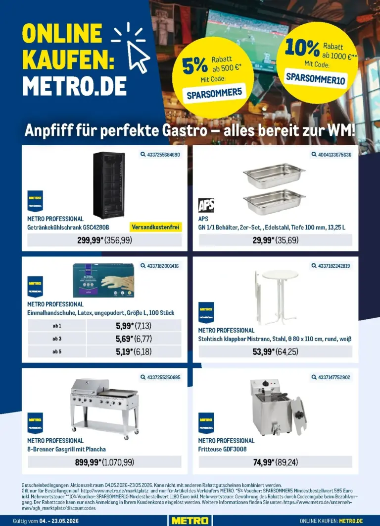 METRO Prospekt ab 04.05.2026
