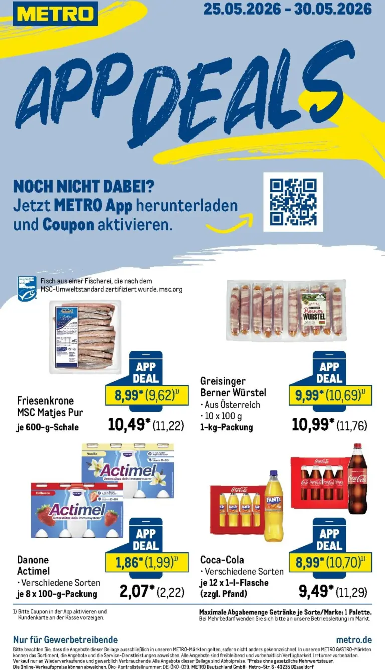 METRO Prospekt ab 25.05.2026