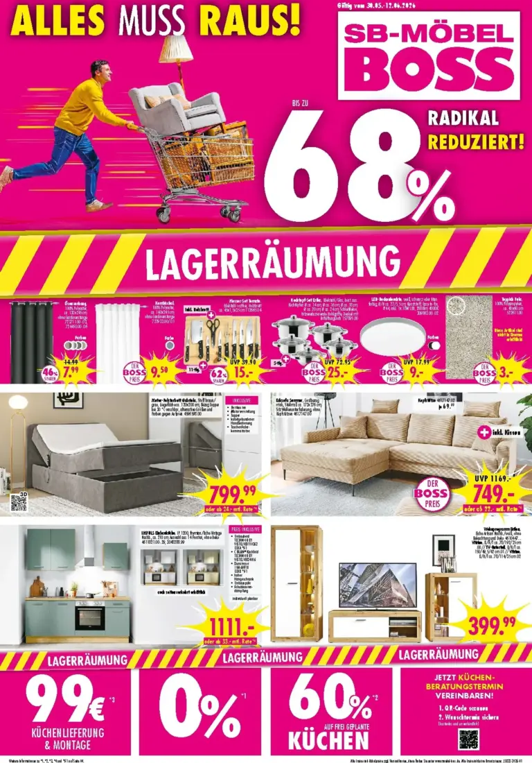 Möbel Boss Prospekt ab 30.05.2026