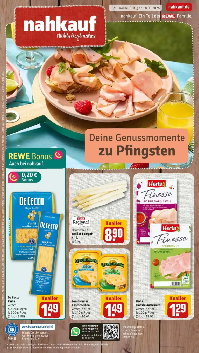 nahkauf Prospekt ab 18.05.2026
