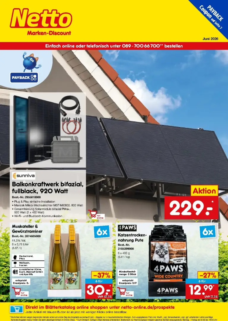 Netto Marken-Discount Prospekt ab 01.06.2026