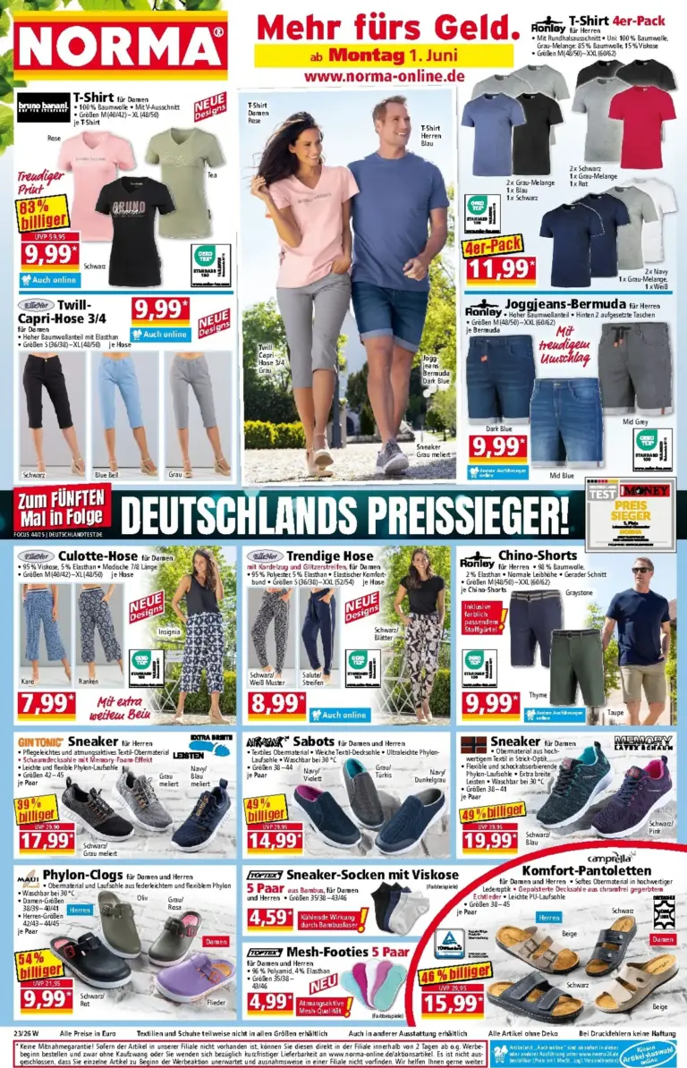 Norma Prospekt ab 01.06.2026