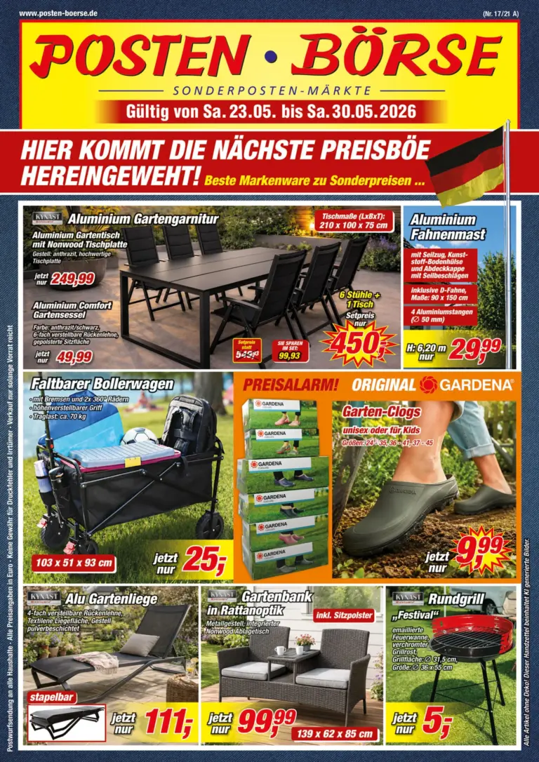 Posten Boerse Prospekt ab 23.05.2026