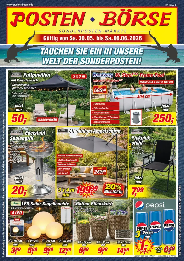 Posten Boerse Prospekt ab 30.05.2026