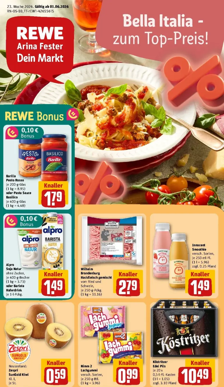 REWE Prospekt ab 01.06.2026