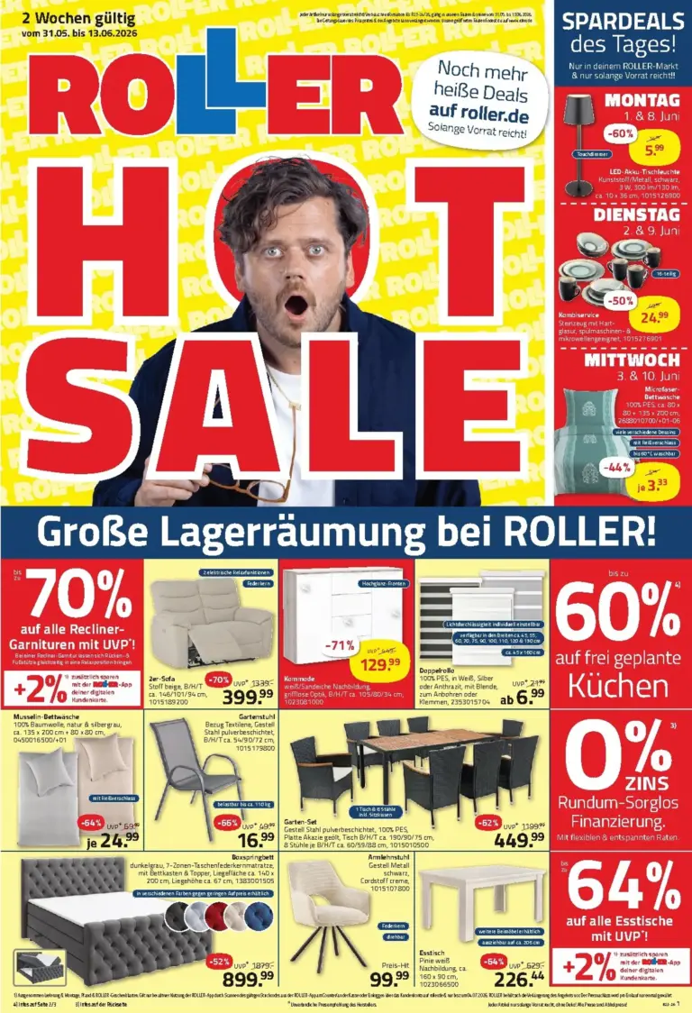 Roller Prospekt ab 31.05.2026