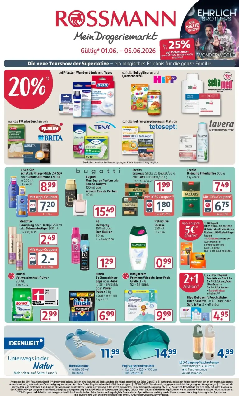 Rossmann Prospekt ab 01.06.2026