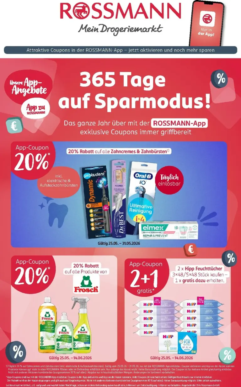Rossmann Prospekt ab 25.05.2026