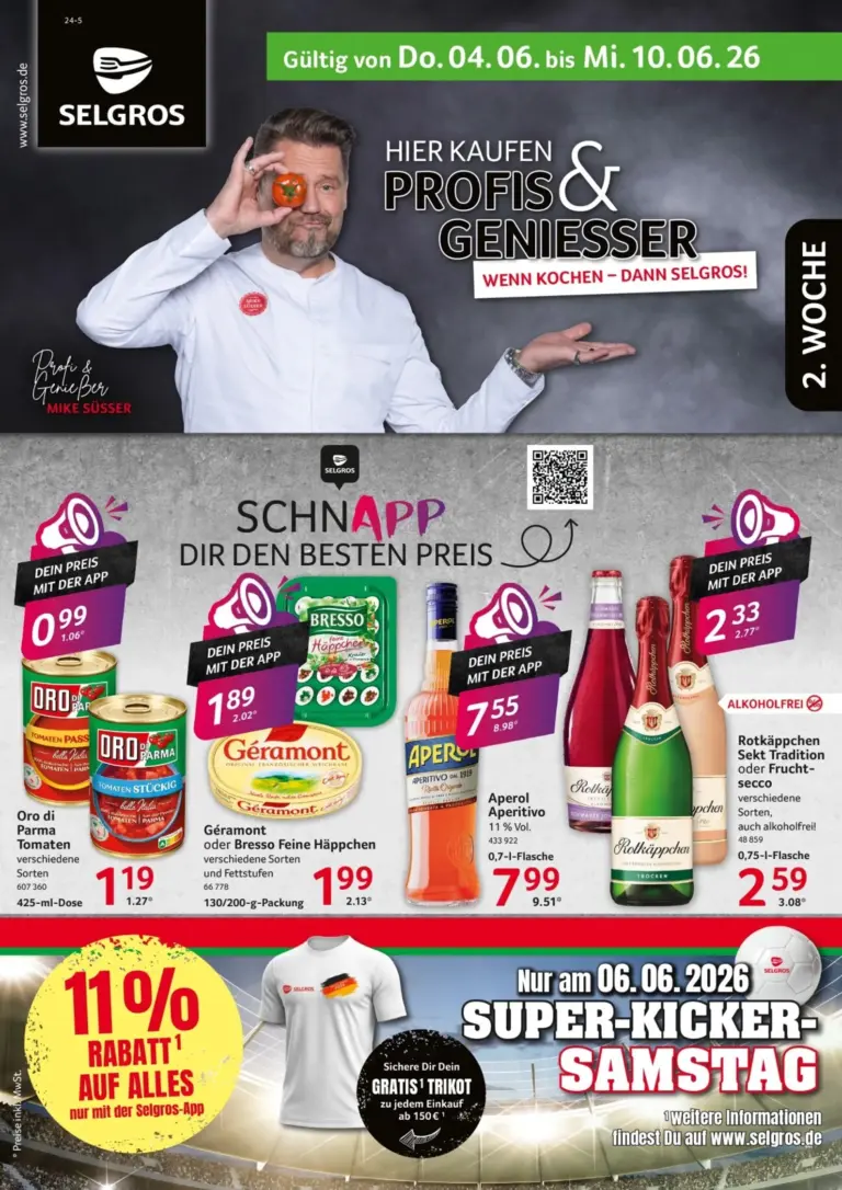 Selgros Prospekt ab 04.06.2026