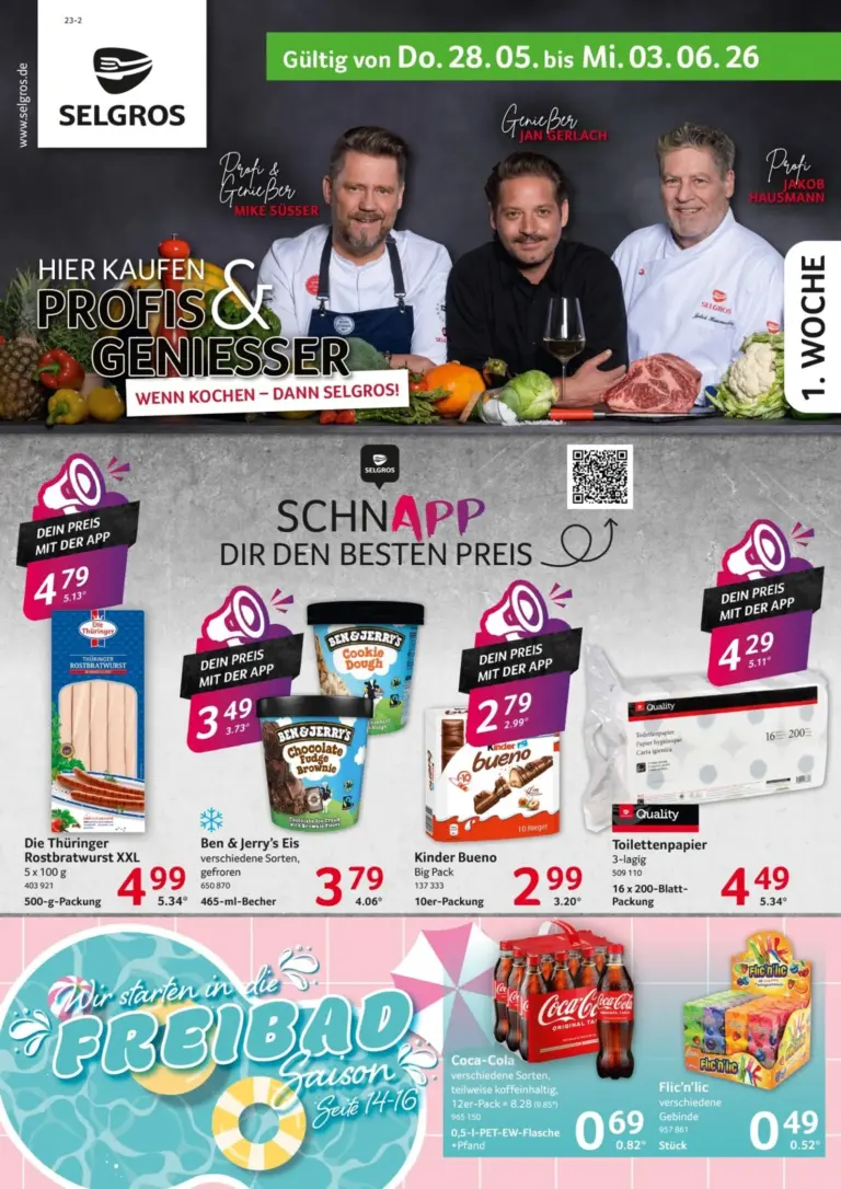 Selgros Prospekt ab 28.05.2026