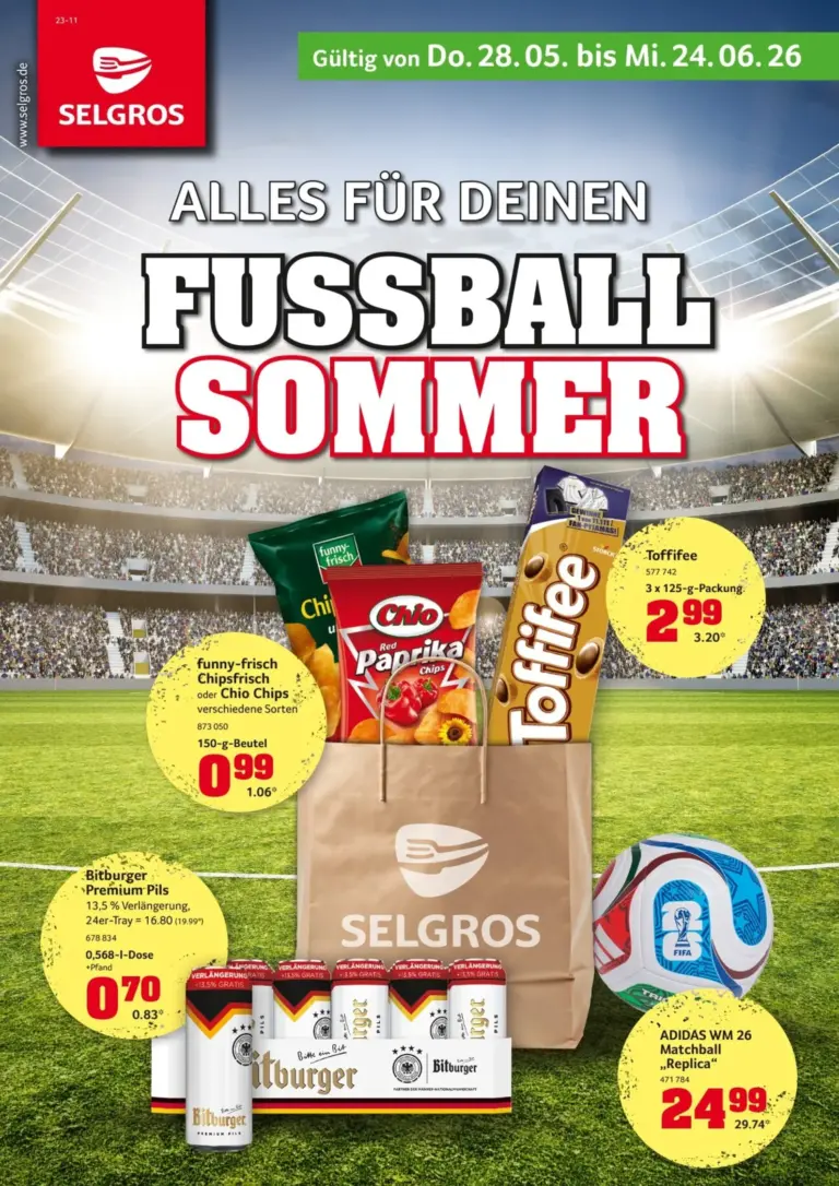 Selgros Prospekt ab 28.05.2026
