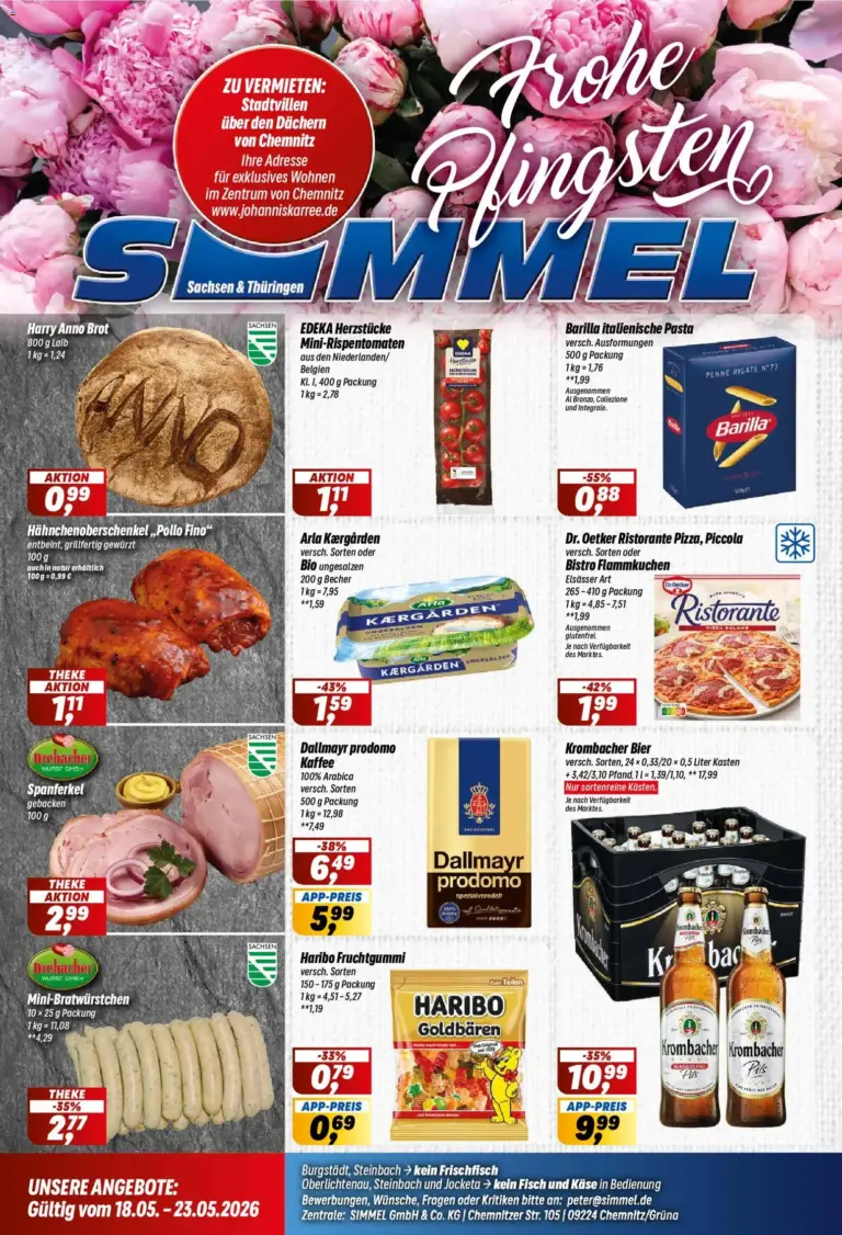 Simmel Prospekt ab 18.05.2026