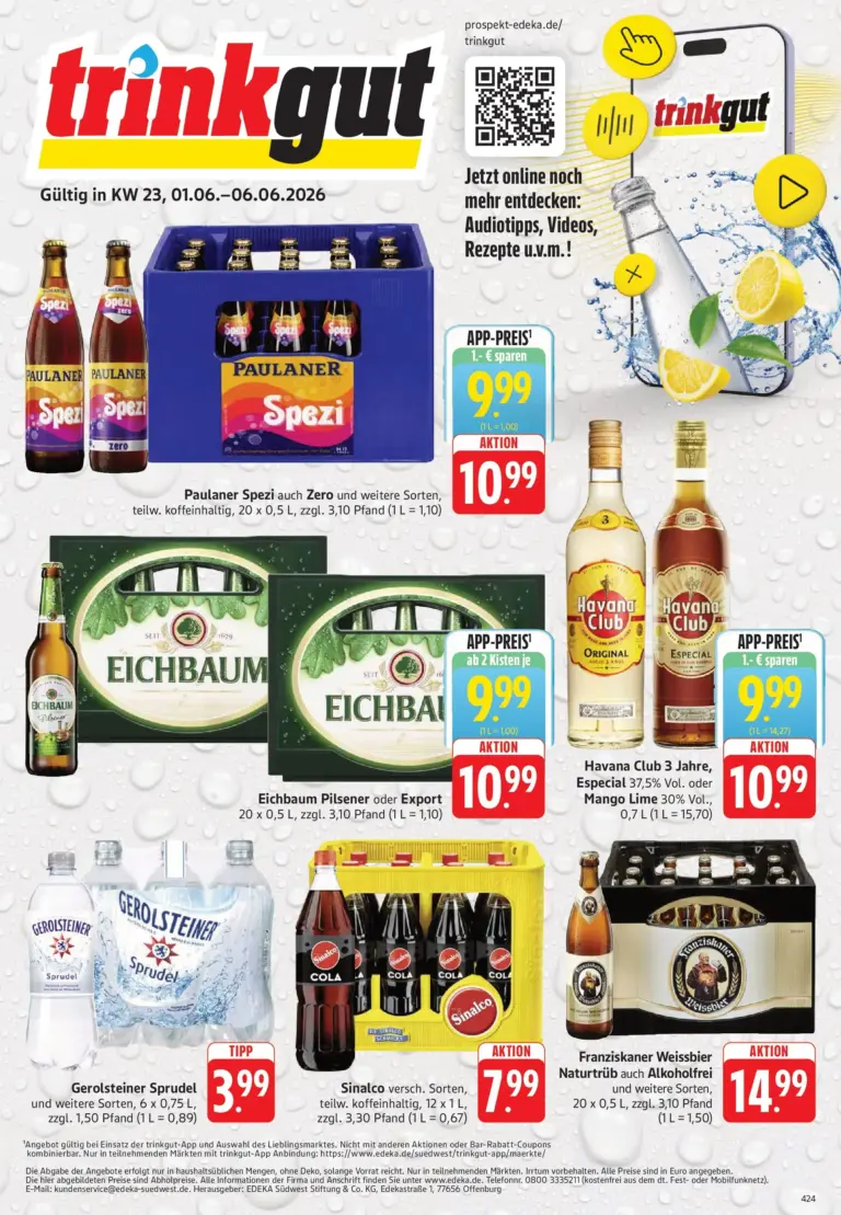 Trinkgut Prospekt ab 01.06.2026