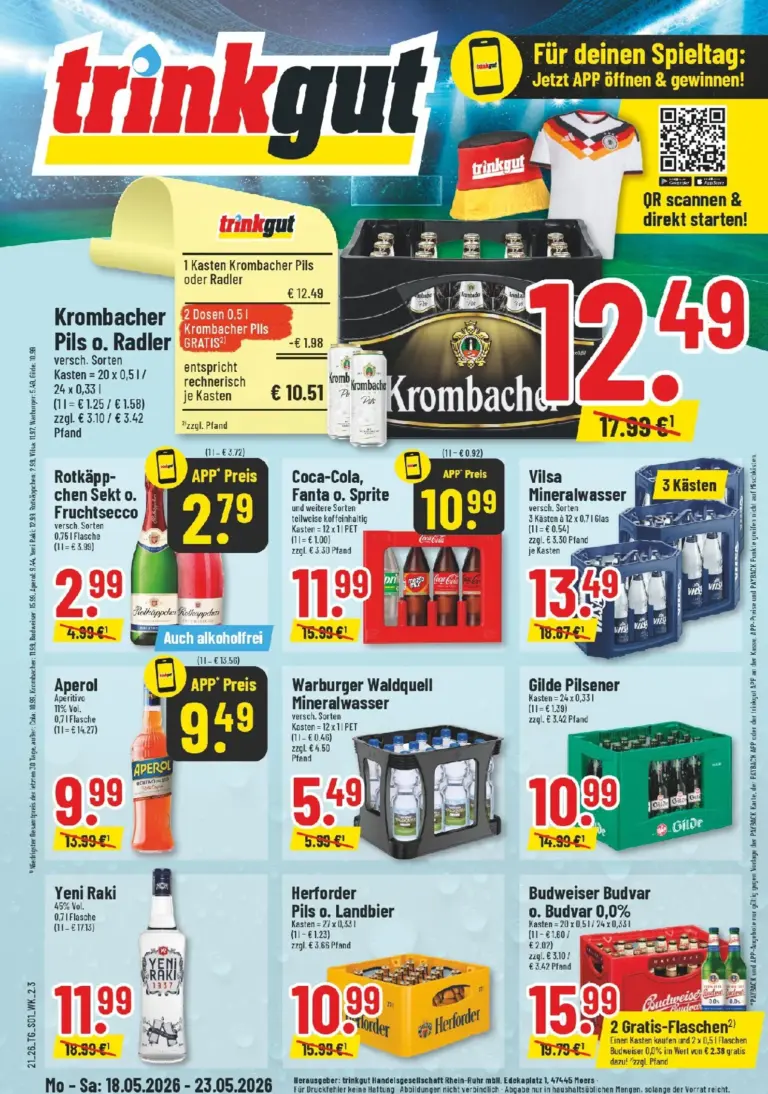 Trinkgut Prospekt ab 18.05.2026
