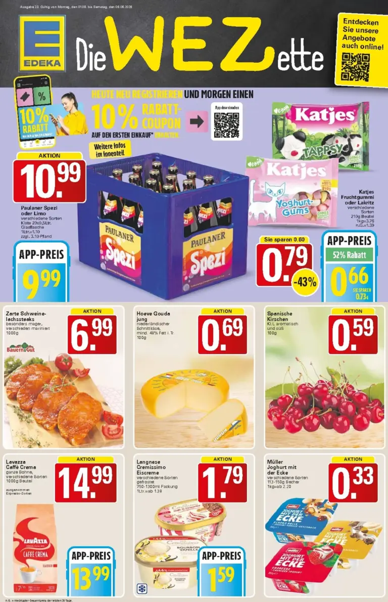WEZ Prospekt ab 01.06.2026