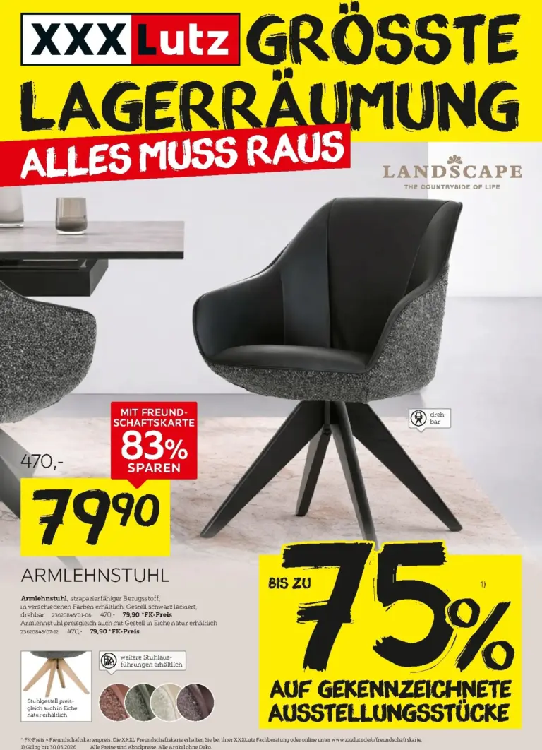 XXXLutz Prospekt ab 18.05.2026