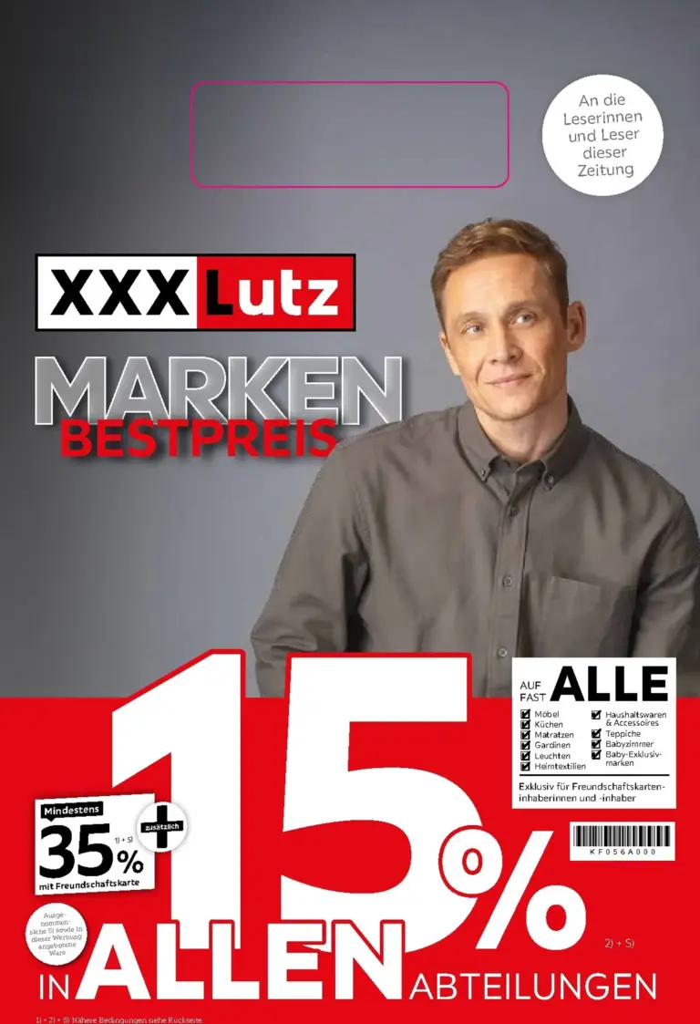 XXXLutz Prospekt ab 18.05.2026