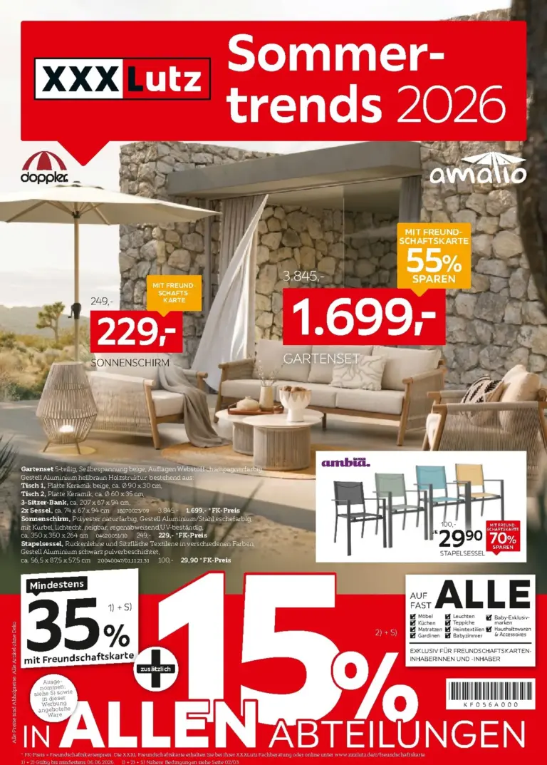 XXXLutz Prospekt ab 18.05.2026