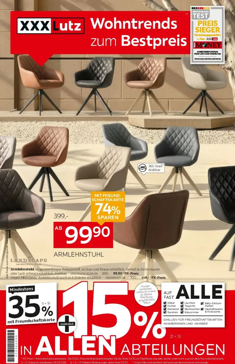 XXXLutz Prospekt ab 25.05.2026