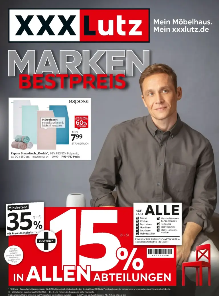 XXXLutz Prospekt ab 25.05.2026