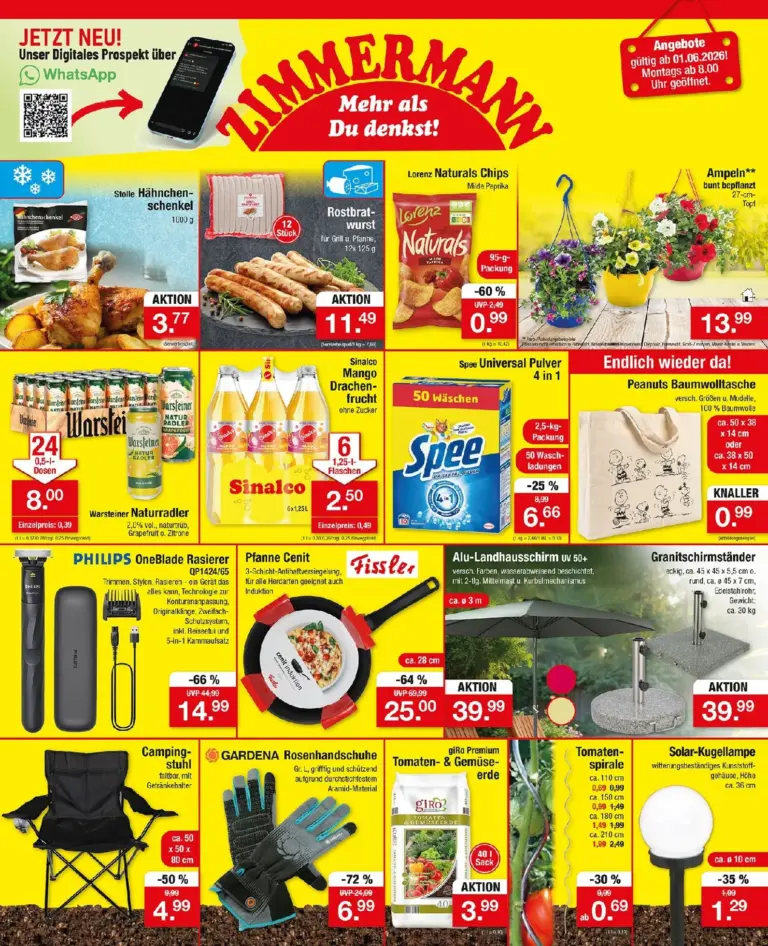 Zimmermann Prospekt ab 01.06.2026