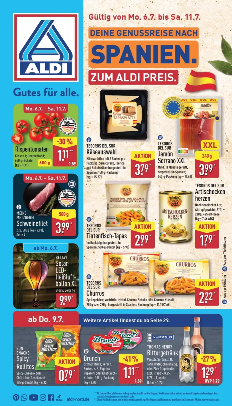 Aldi Nord Prospekt ab 06.07.2026